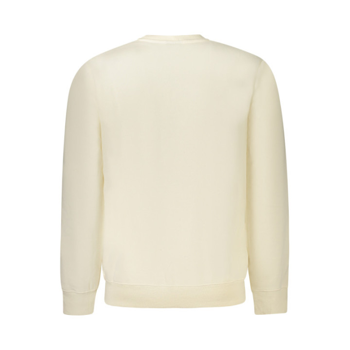 Sweat-shirt zippé blanc pour homme Norvège 1963