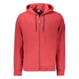 Sweat-shirt zippé rouge pour homme Norvège 1963