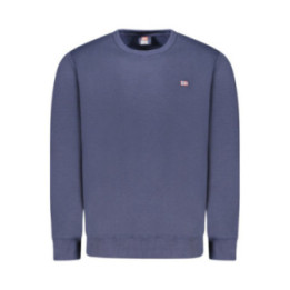 Sweat-shirt zippé bleu pour homme Norvège 1963