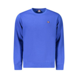 Sweat-shirt zippé bleu pour homme Norvège 1963