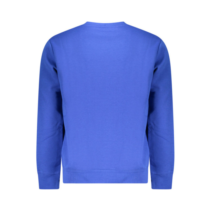Sweat-shirt zippé bleu pour homme Norvège 1963