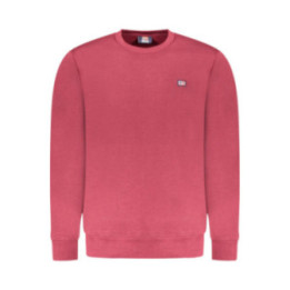 Sweat-shirt zippé rouge pour homme Norvège 1963
