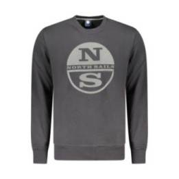 Sweat-shirt zippé noir pour homme North Sails