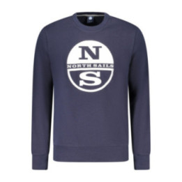 SWEAT-SHIRT ZIPPÉ BLEU NORTH SAILS POUR HOMMES