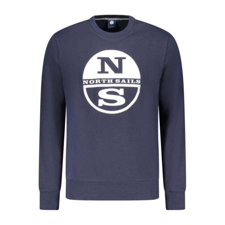 SWEAT-SHIRT ZIPPÉ BLEU NORTH SAILS POUR HOMMES