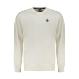 Sweat zippé North Sails pour homme, blanc