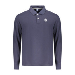 POLO À MANCHES LONGUES POUR HOMME NORTH SAILS, BLEU