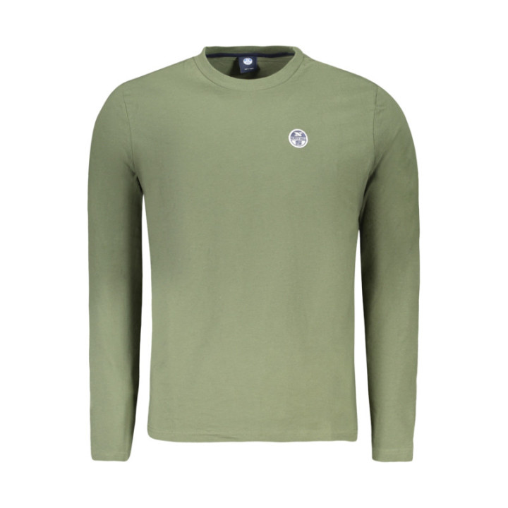 T-SHIRT À MANCHES LONGUES NORTH SAILS POUR HOMMES VERT