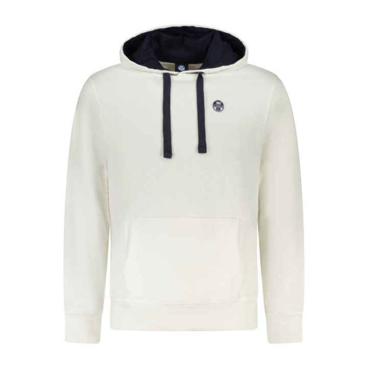 Sweat zippé North Sails pour homme, blanc