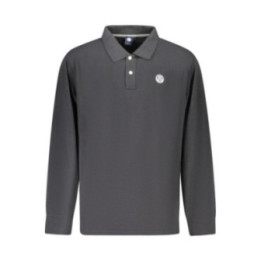 POLO À MANCHES LONGUES POUR HOMME NORTH SAILS, NOIR