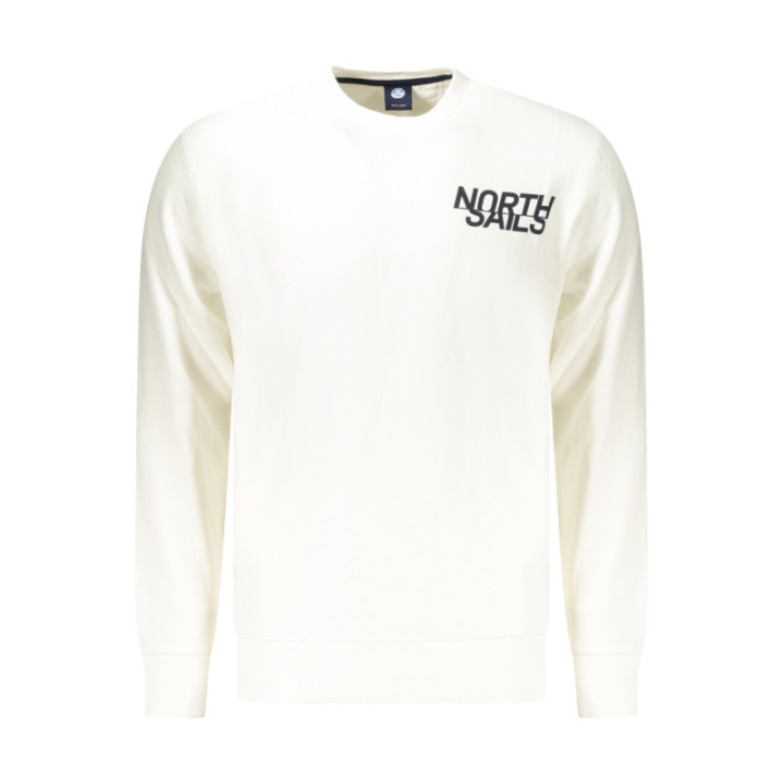 Sweat zippé North Sails pour homme, blanc