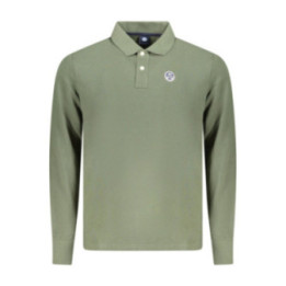 POLO À MANCHES LONGUES POUR HOMME NORTH SAILS, VERT