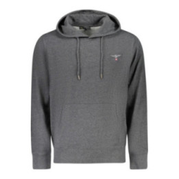 SWEAT-SHIRT GRIS À FERMETURE ÉCLAIR POUR HOMMES DE L'ACADÉMIE MILITAIRE
