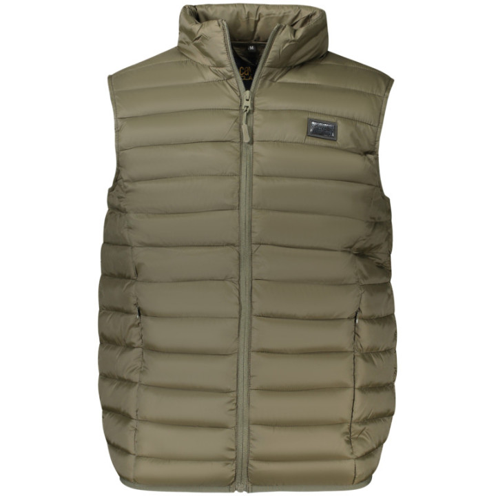 VESTE SANS MANCHES VERTE POUR HOMMES CAVALLI CLASS