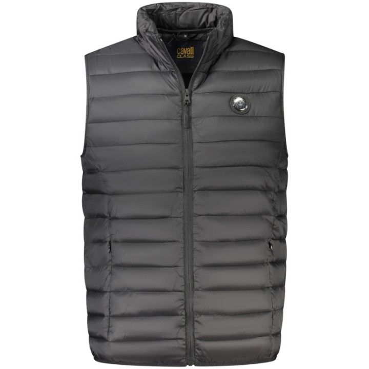 VESTE SANS MANCHES NOIRE POUR HOMMES CAVALLI CLASS