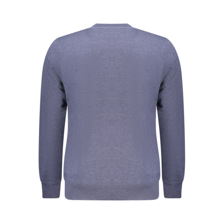 SWEAT-SHIRT BLEU À FERMETURE ÉCLAIR POUR HOMMES DE L'ACADÉMIE MILITAIRE