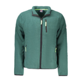 Sweat-shirt zippé vert pour homme Norvège 1963