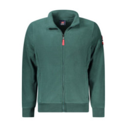 Sweat-shirt zippé vert pour homme Norvège 1963