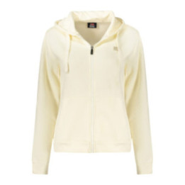 SWEAT-SHIRT BLANC À FERMETURE ÉCLAIR POUR FEMMES NORVÈGE 1963