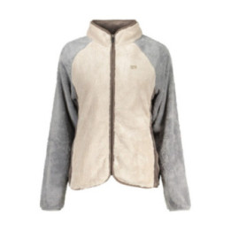 SWEAT-SHIRT BEIGE À FERMETURE ÉCLAIR POUR FEMMES NORVÈGE 1963