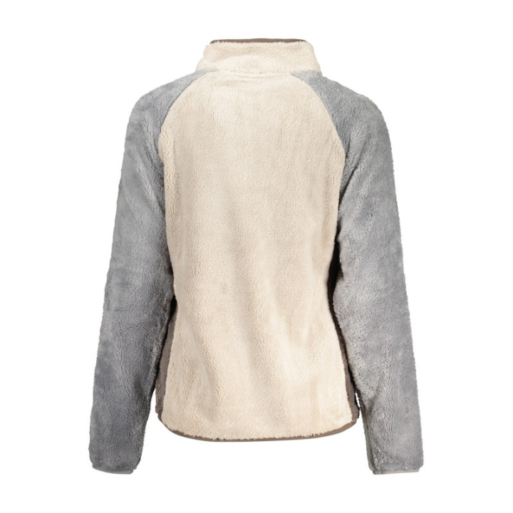 SWEAT-SHIRT BEIGE À FERMETURE ÉCLAIR POUR FEMMES NORVÈGE 1963