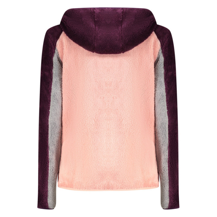 SWEAT-SHIRT FEMME ROSE À FERMETURE ÉCLAIR NORVÈGE 1963