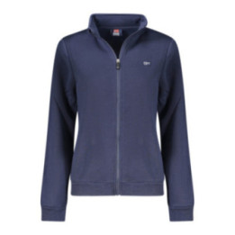 SWEAT-SHIRT FEMME BLEU À FERMETURE ÉCLAIR NORVÈGE 1963