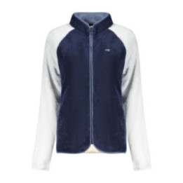 SWEAT-SHIRT FEMME BLEU À FERMETURE ÉCLAIR NORVÈGE 1963