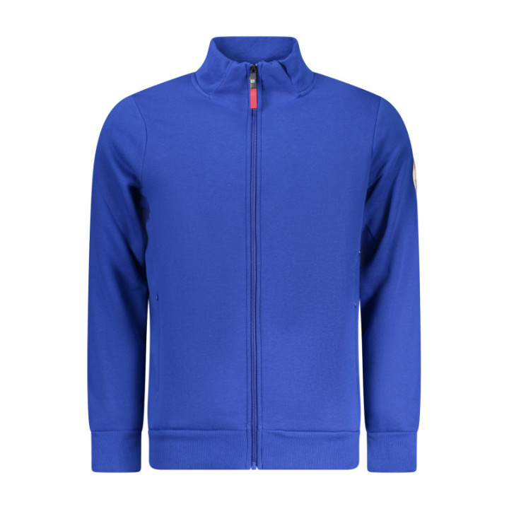 SWEAT-SHIRT ZIPPÉ BLEU POUR HOMME NORVÈGE 1963