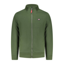 Sweat-shirt zippé vert pour homme Norvège 1963