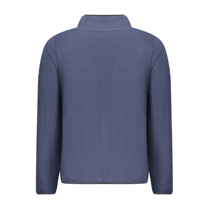 SWEAT-SHIRT ZIPPÉ BLEU POUR HOMME NORVÈGE 1963