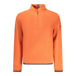 Sweat-shirt zippé orange pour homme Norvège 1963