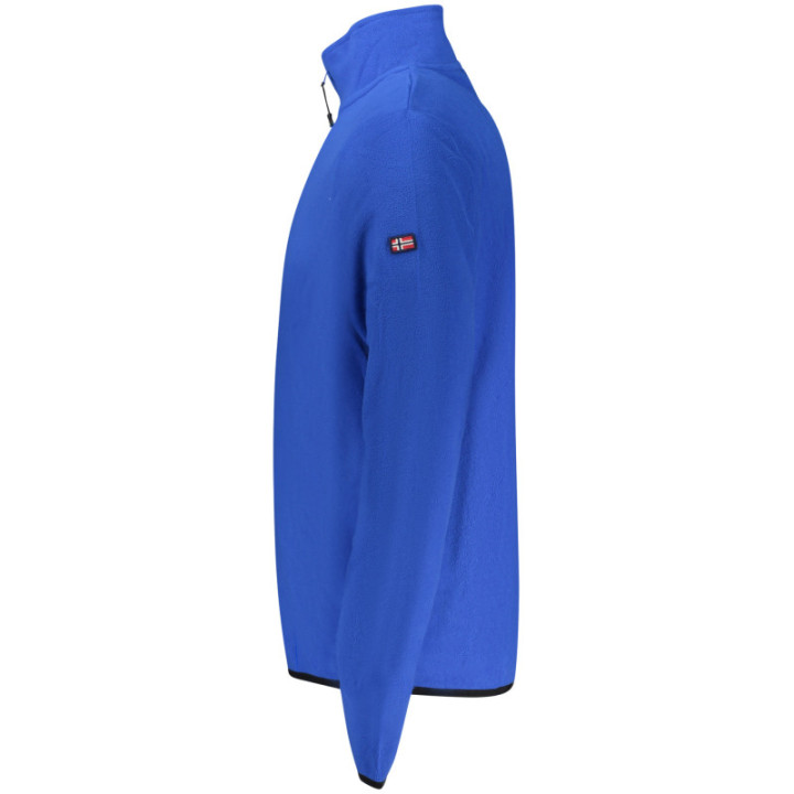 SWEAT-SHIRT ZIPPÉ BLEU POUR HOMME NORVÈGE 1963