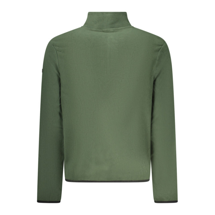 Sweat-shirt zippé pour homme Norvège 1963, vert