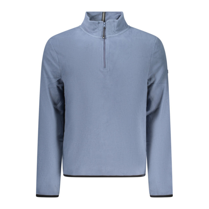 SWEAT-SHIRT ZIPPÉ BLEU POUR HOMME NORVÈGE 1963