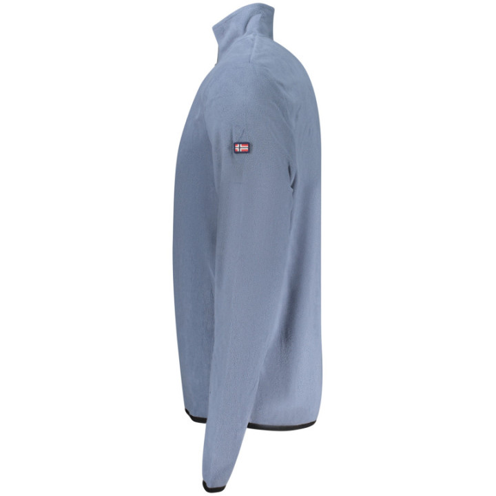 SWEAT-SHIRT ZIPPÉ BLEU POUR HOMME NORVÈGE 1963