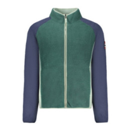 Sweat-shirt zippé vert pour homme Norvège 1963