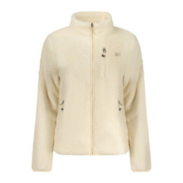SWEAT-SHIRT BLANC À FERMETURE ÉCLAIR POUR FEMMES NORVÈGE 1963
