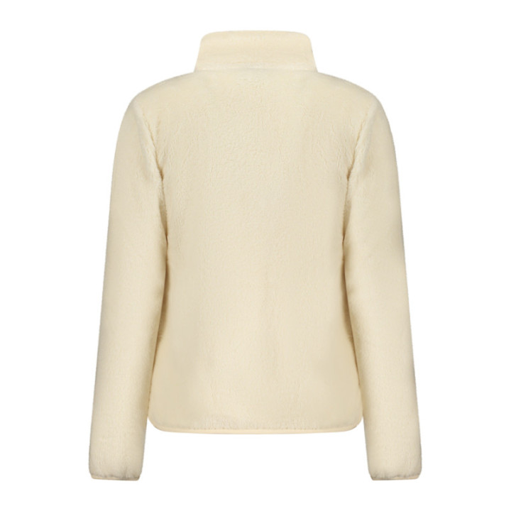 SWEAT-SHIRT BLANC À FERMETURE ÉCLAIR POUR FEMMES NORVÈGE 1963
