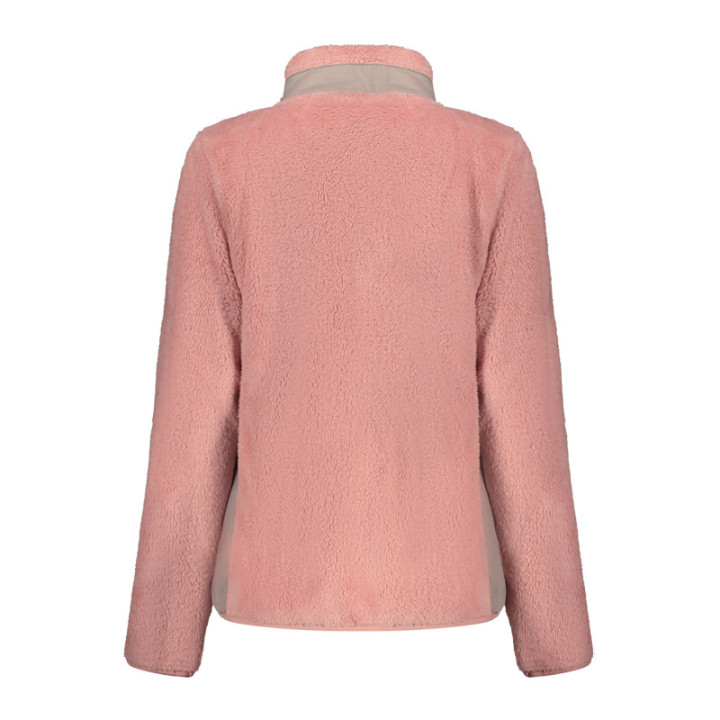 SWEAT-SHIRT FEMME ROSE À FERMETURE ÉCLAIR NORVÈGE 1963