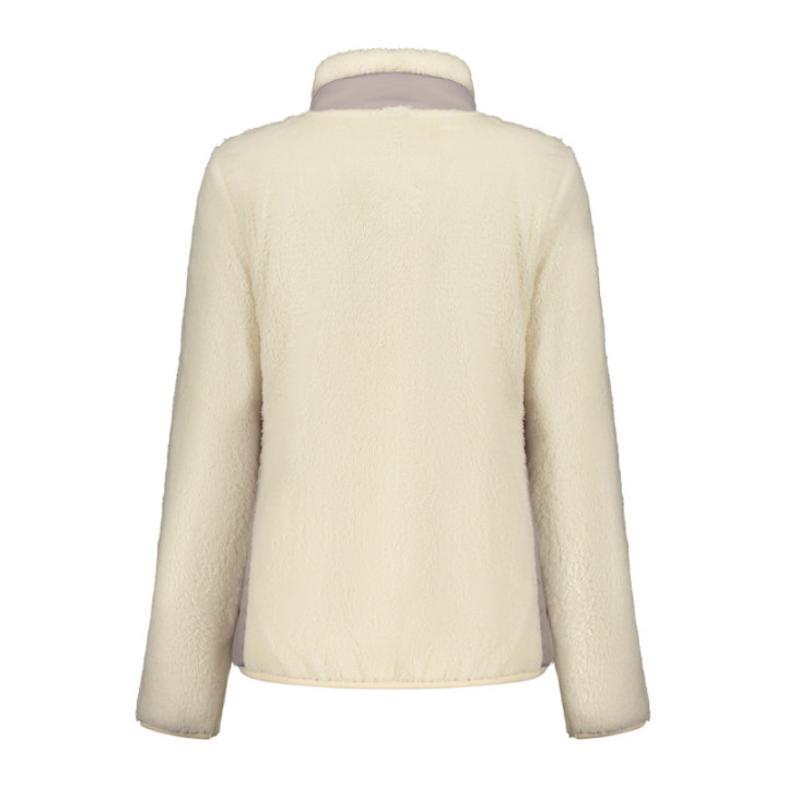 SWEAT-SHIRT BLANC À FERMETURE ÉCLAIR POUR FEMMES NORVÈGE 1963