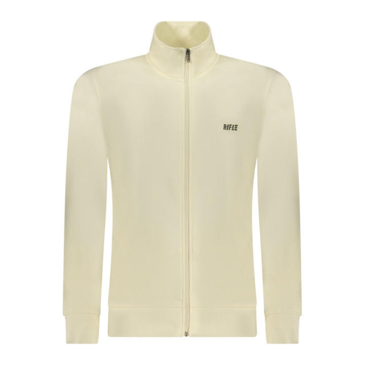 SWEAT-SHIRT ZIPPÉ RIFLE POUR HOMME BLANC