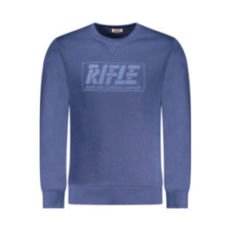 SWEAT-SHIRT ZIPPÉ RIFLE POUR HOMME BLEU