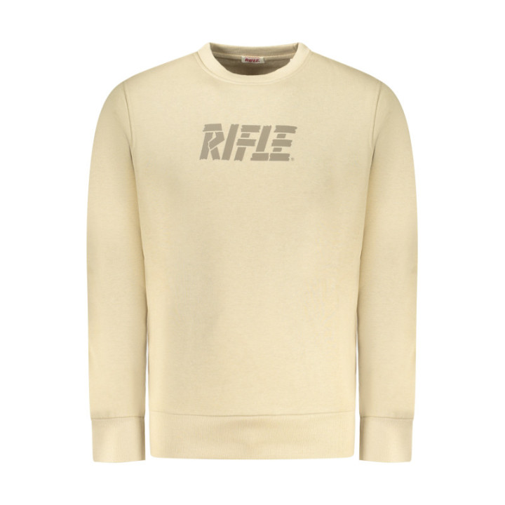 SWEAT-SHIRT ZIPPÉ RIFLE POUR HOMME BEIGE