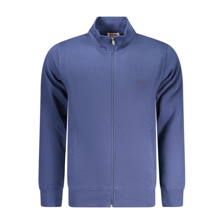 SWEAT-SHIRT ZIPPÉ BLEU POUR HOMME RIFLE