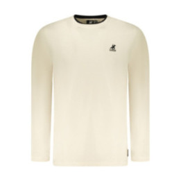 T-shirt beige à manches longues pour homme US GRAND