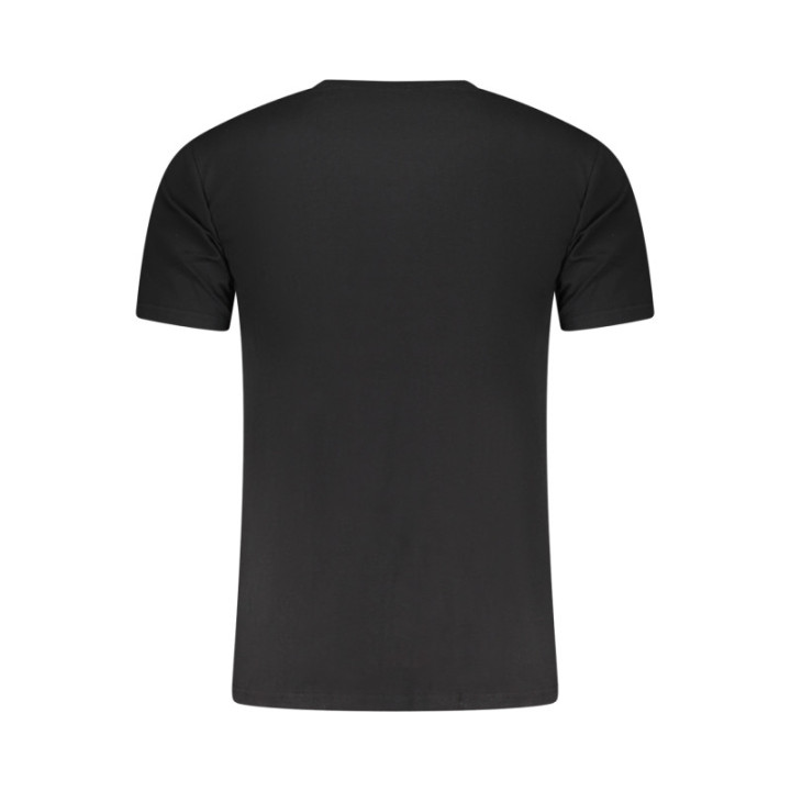 T-shirt noir pour homme AERONAUTICA MILITARE