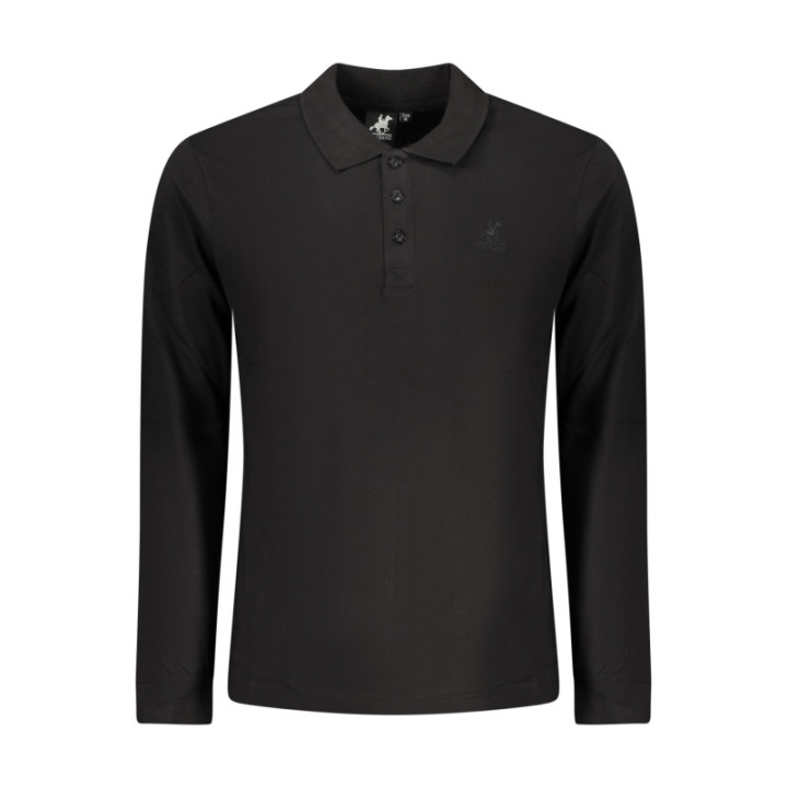 T-shirt noir à manches longues US GRAND pour homme