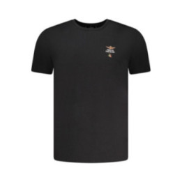 T-shirt noir pour homme AERONAUTICA MILITARE