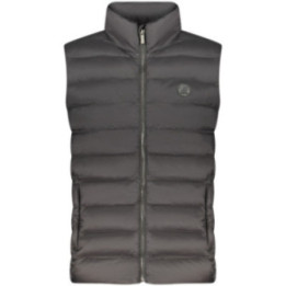VESTE NOIRE SANS MANCHES POUR HOMME US GRAND